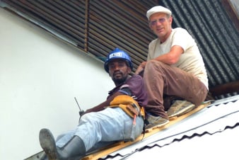 Nick and Duly - Christian school, Zambia